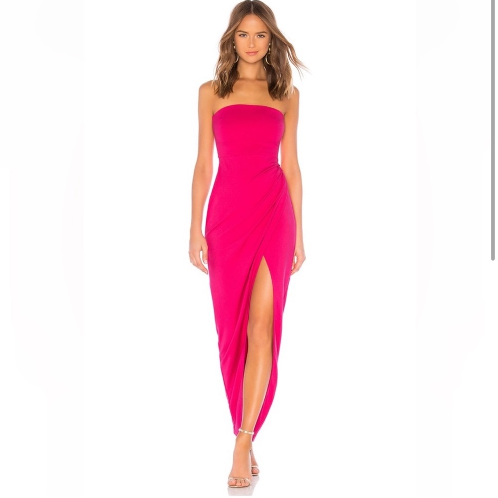 NBD Lucilda Gown in Hot Pink XS